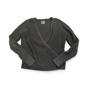 Abercrombie Womens Wrap Sweater‎ Old Money Persian Preppy Classic
